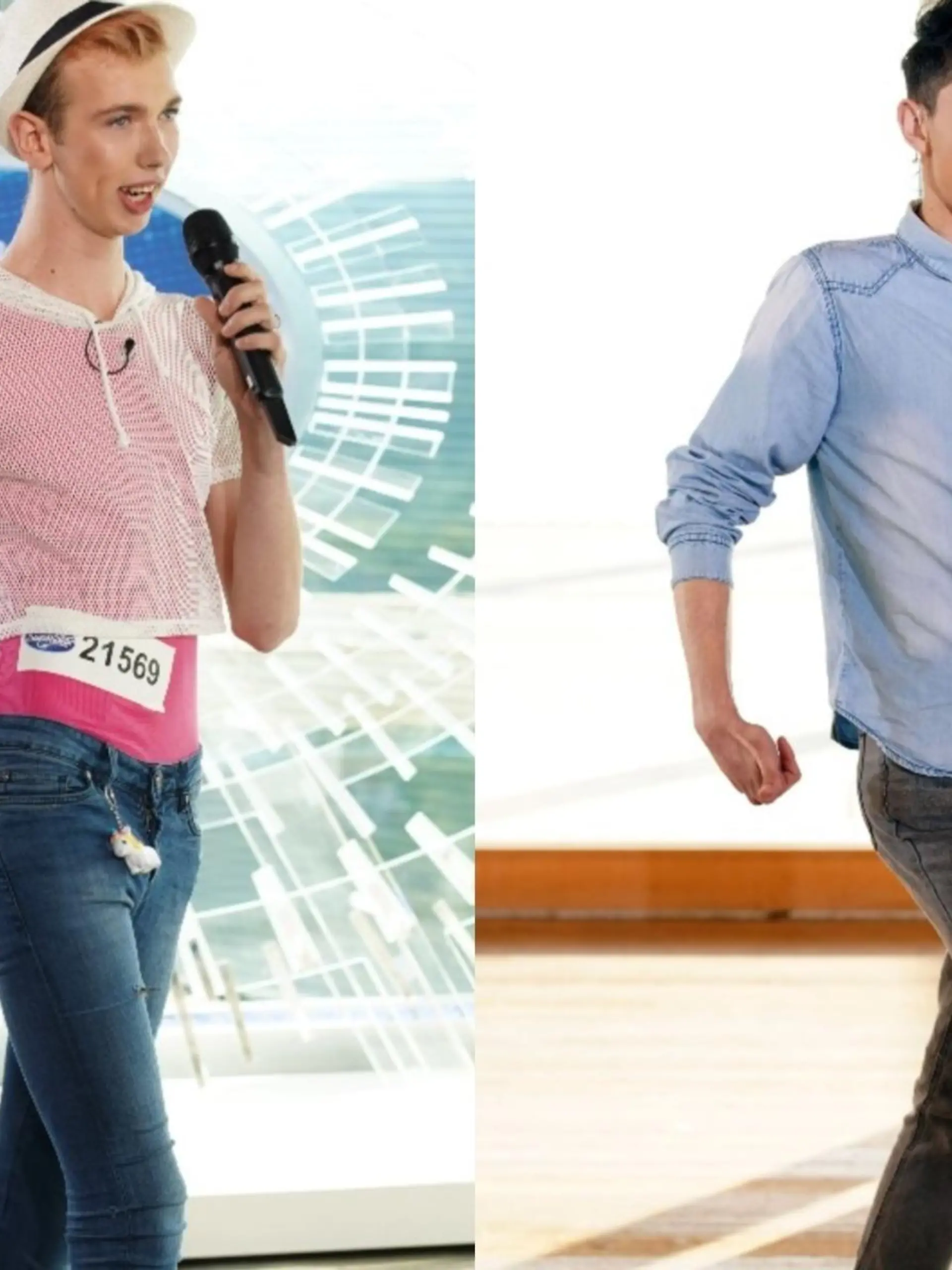 DSDS-Kandidaten Julien und Fabrizio