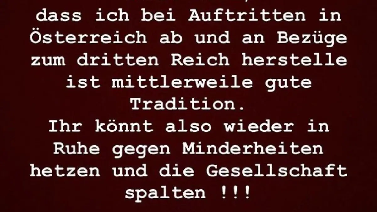 Das sagt Sido zu seinem Auftritt beim Stanglwirt