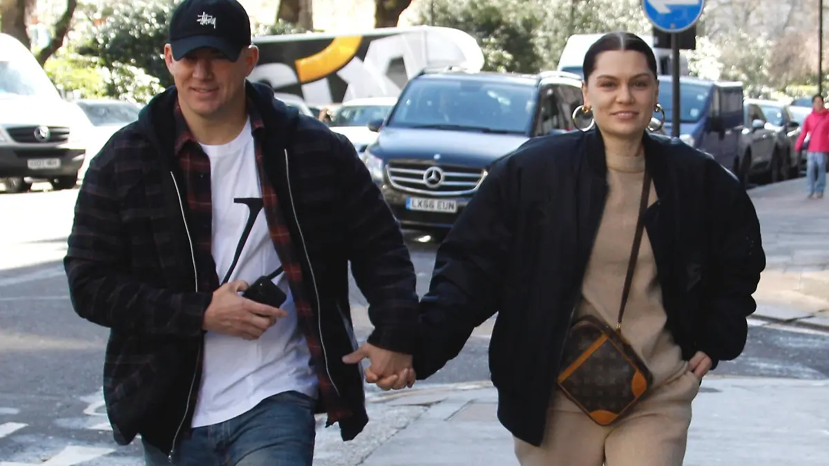 Channing Tatum und Jessie J in London
