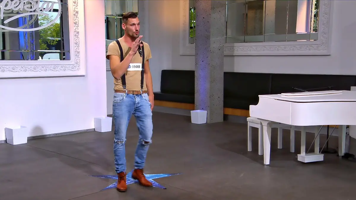 Ex-Knasti Daniel gibt vor der Jury Vollgas DSDS 2020: Letzte Chance
