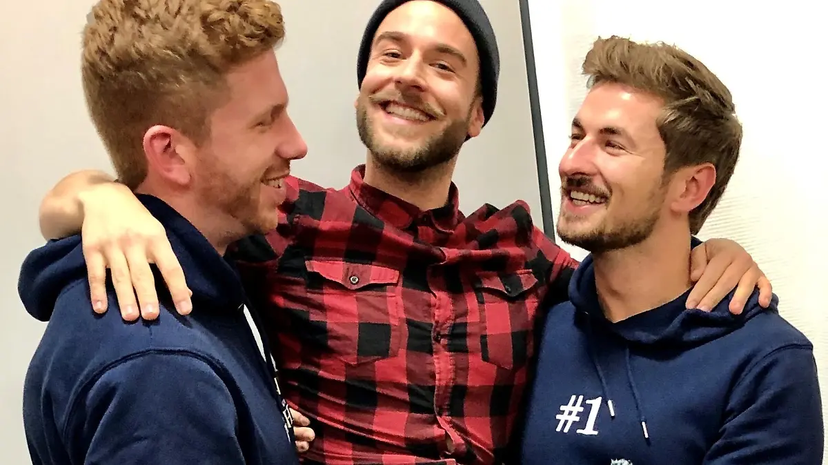 Lars Tönsfeuerborn, Eric Stroh und Nicolas Puschmann (v.l.n.r.)