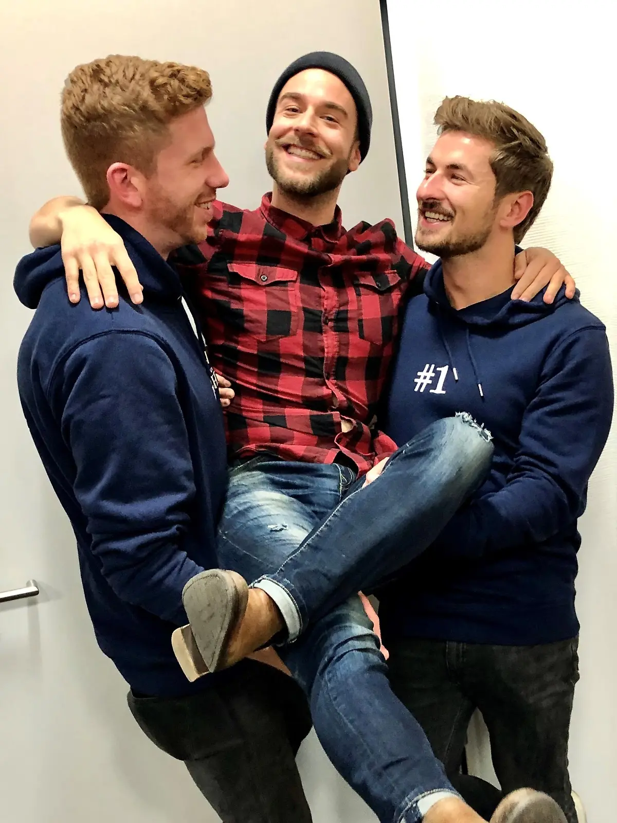 Lars Tönsfeuerborn, Eric Stroh und Nicolas Puschmann (v.l.n.r.)