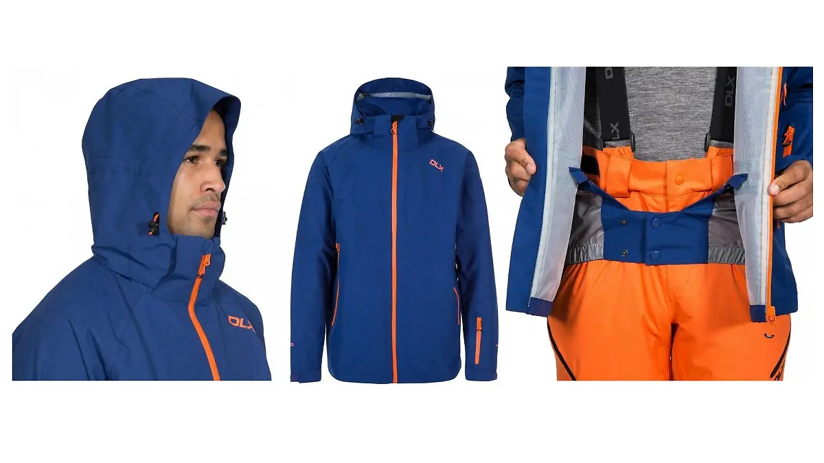 Trespass Skijacke "Herren Crompton DLX wasserfest"