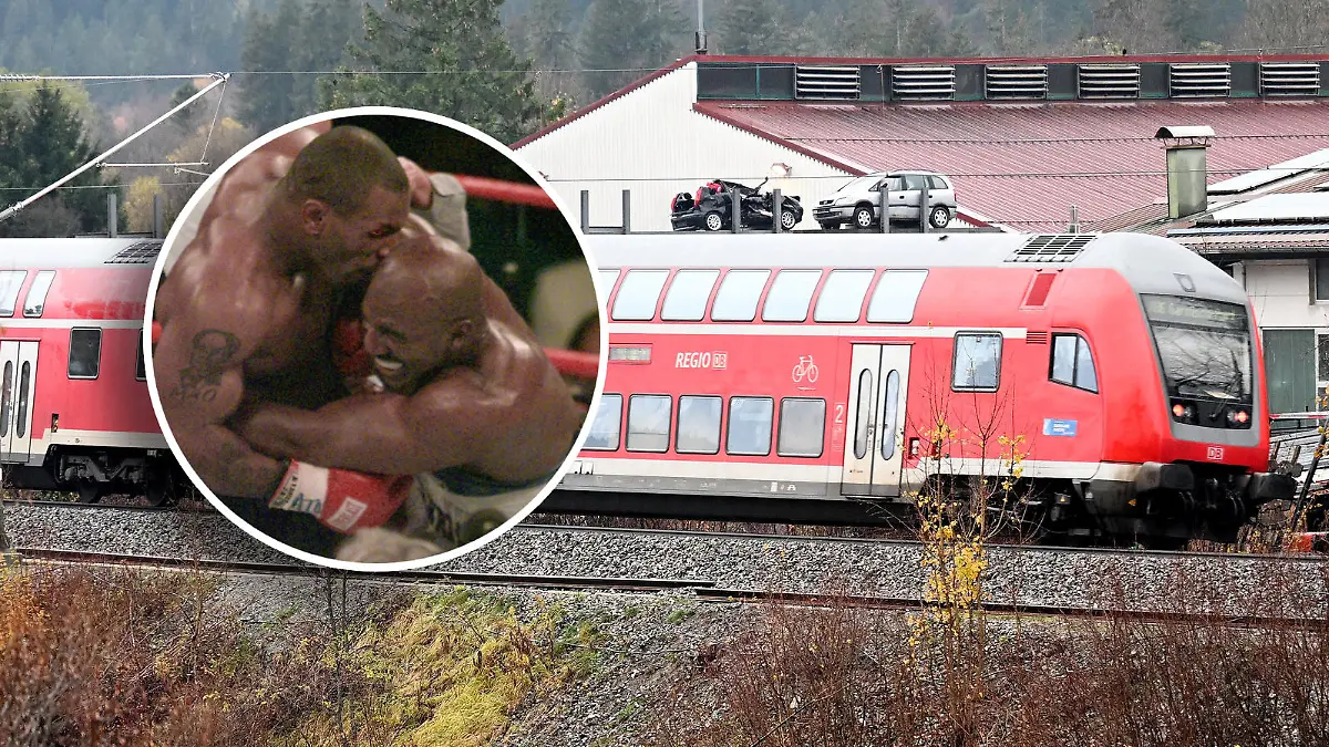 Ohr-Attacke im Regionalzug
