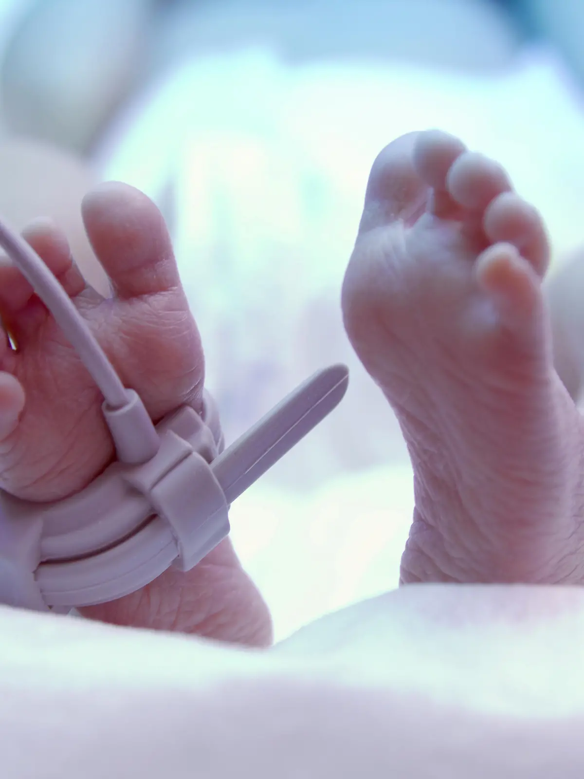 Baby nach der Geburt