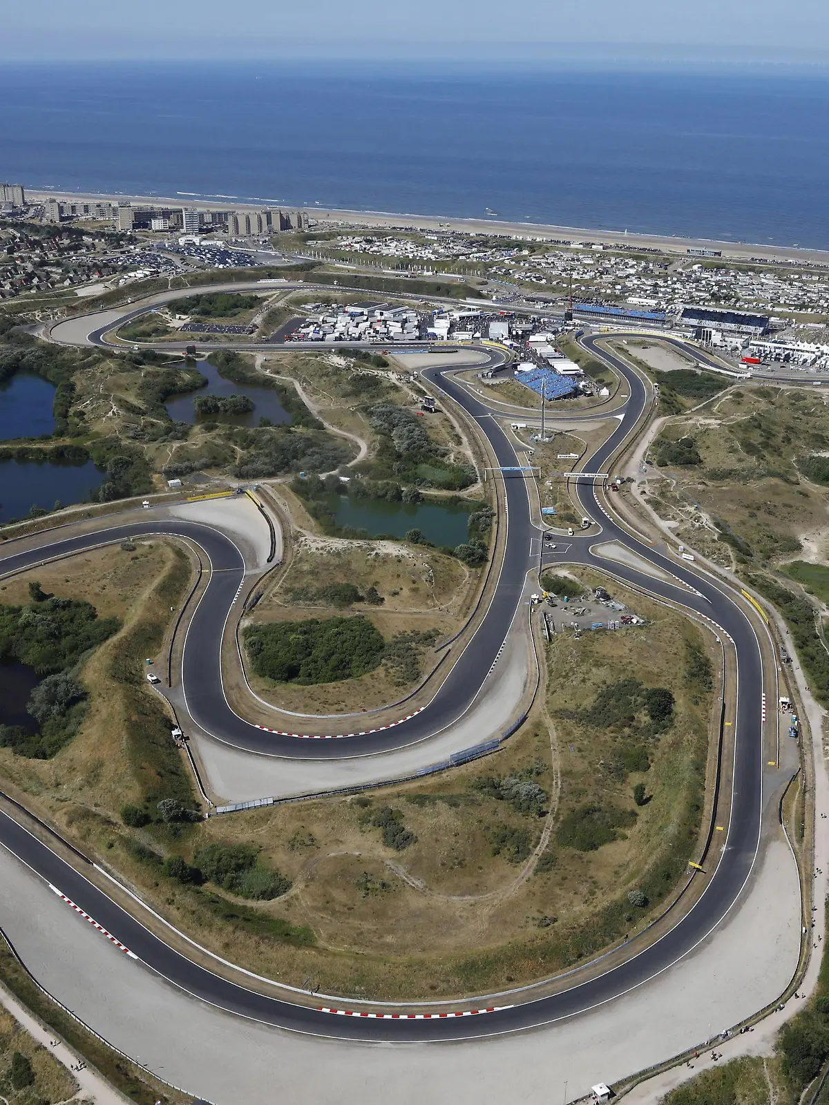 Zandvoort: DTM Zandvoort Circuit 2018, Zandvoort on July, 14, 2018, (Photo by Hoch Zwei) Overview Zandvoort race track Zandvoort Netherland  