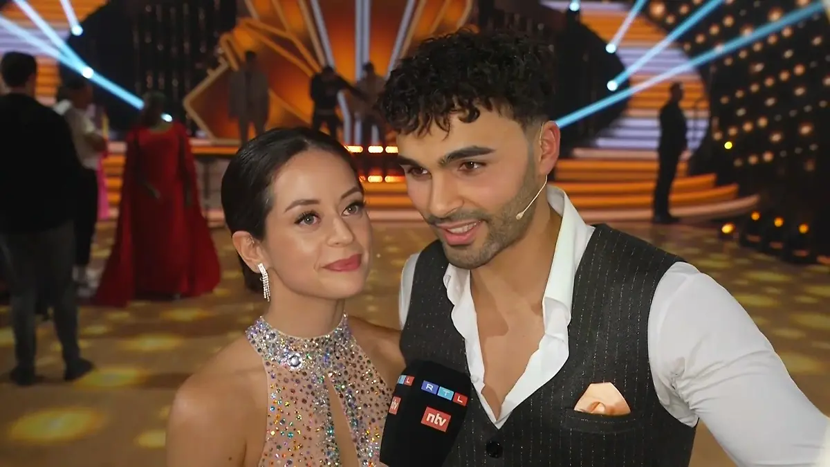Endlich kann Younes Zarou sich richtig öffnen Bei "Let's Dance" angekommen