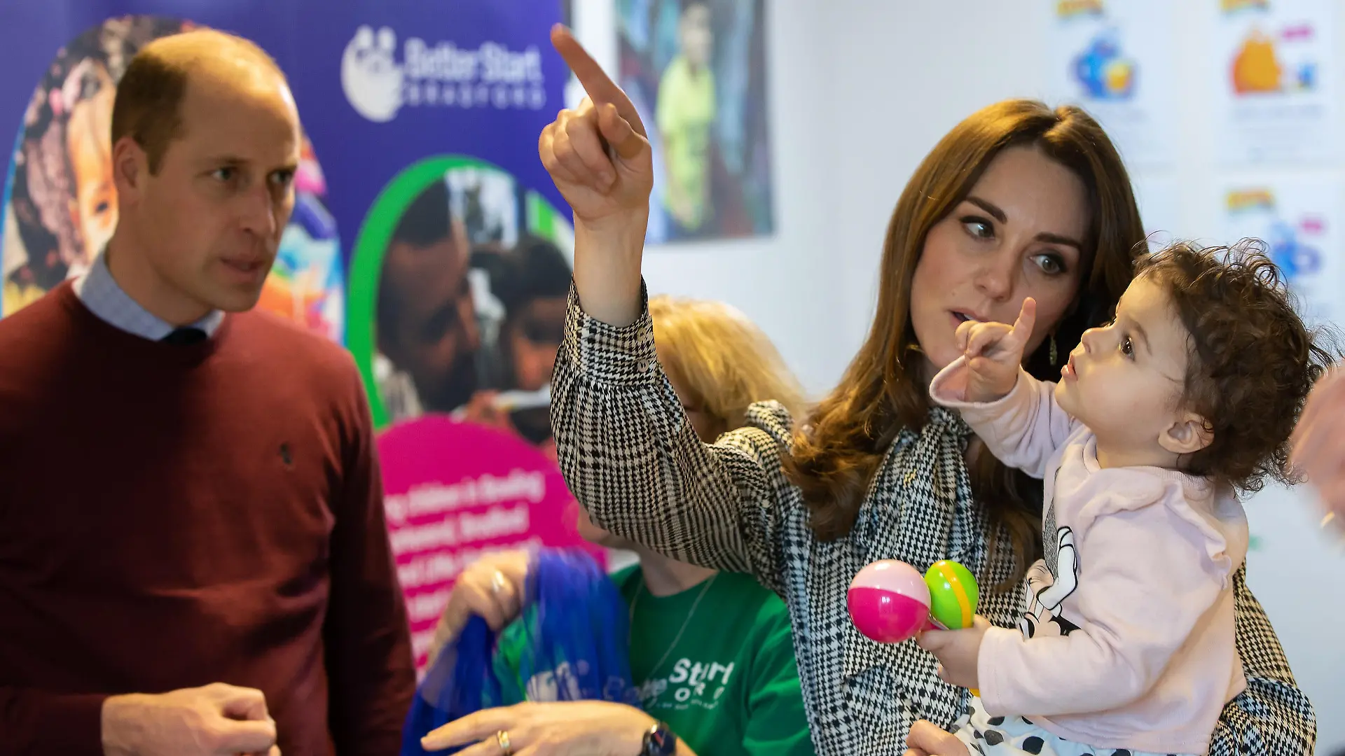 **NO UK PRINT OR WEB SALES**

The Duke and Duchess of Cambridge meet staff and visitors at the Khidmat Centre during their visit to Bradford.

Pictured: Prince William,William Duke of Cambridge,Catherine Duchess of Cambridge,Catherine Middleton,Kate Middleton
Ref: SPL5140484 150120 NON-EXCLUSIVE
Picture by: Charlotte Graham-Telegraph/POOL supplied by Splash News / SplashNews.com

Splash News and Pictures
Los Angeles: 310-821-2666
New York: 212-619-2666
London: +44 (0)20 7644 7656
Berlin: +49 175 3764 166
photodesk@splashnews.com

World Rights, No United Kingdom Rights
