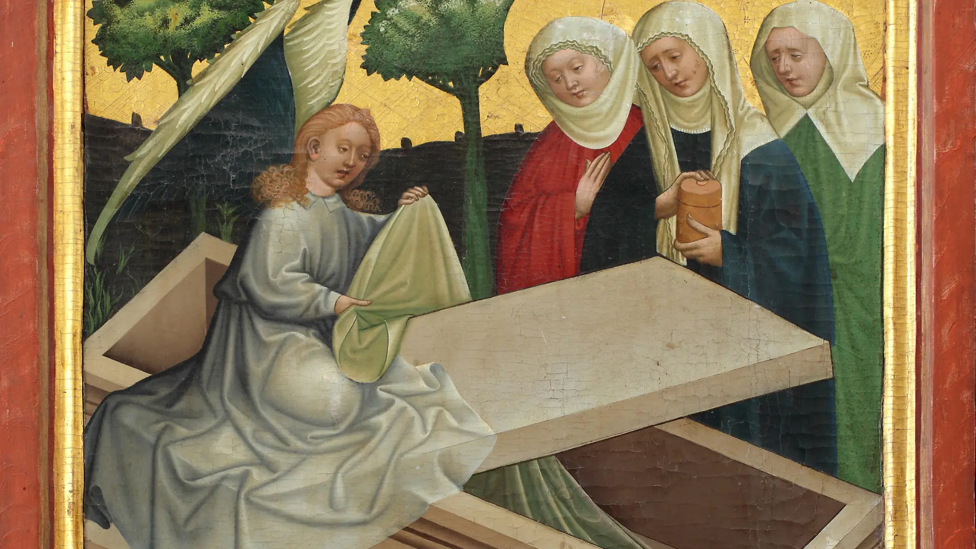 Die Jünger stellen fest, dass Jesus vom Tode auferstanden ist