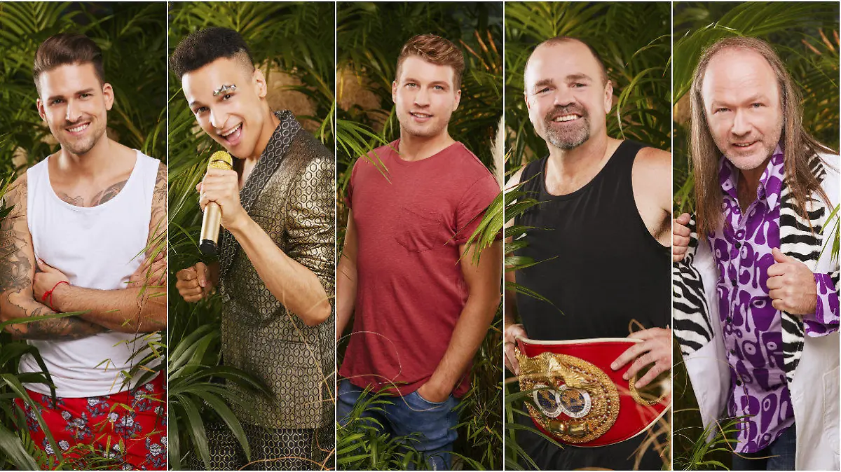 Wie männlich sind Marco, Prince Damien, Raul, Sven und Markus?