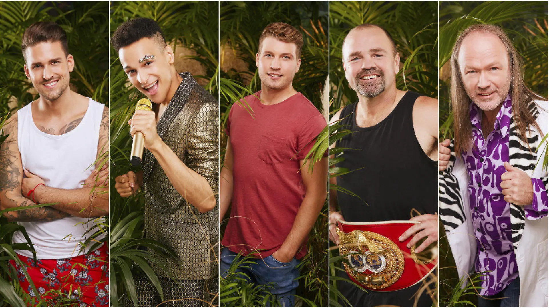 Wie männlich sind Marco, Prince Damien, Raul, Sven und Markus?