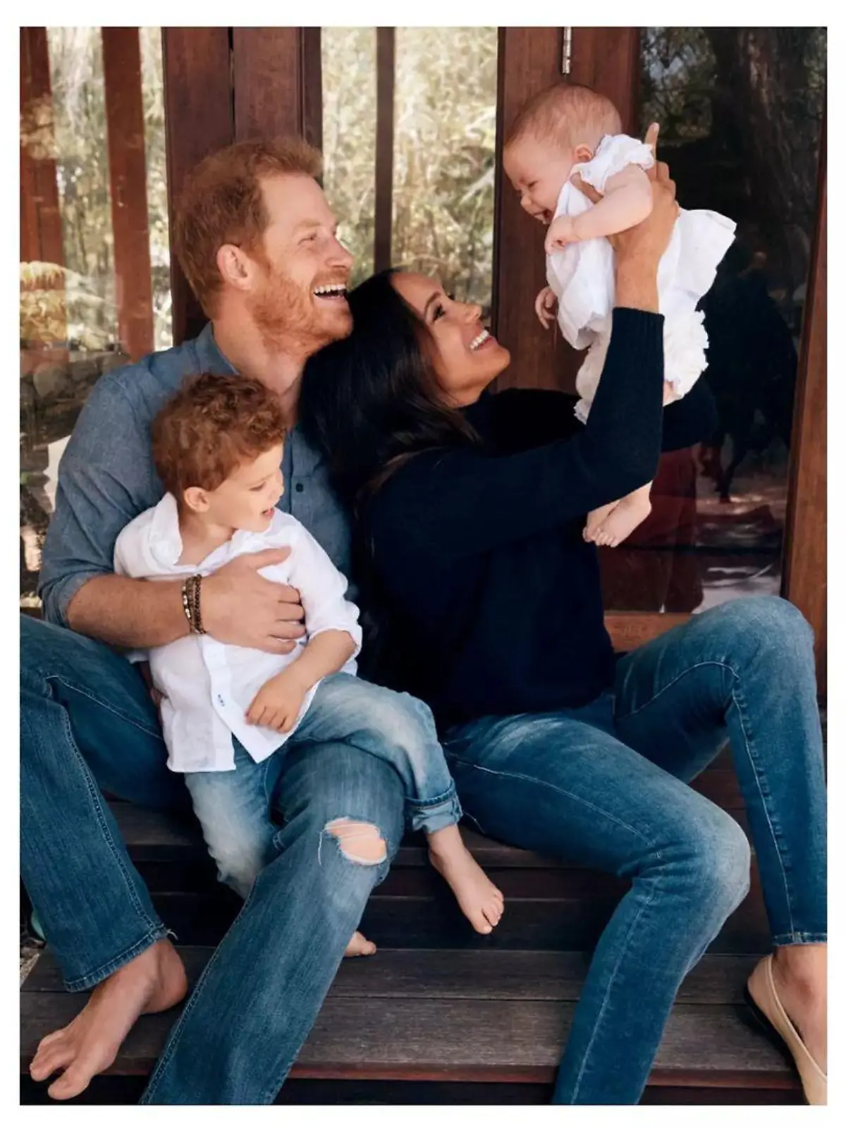 Die Weihnachtskarte von Prinz Harry und Herzogin Meghan 2021.