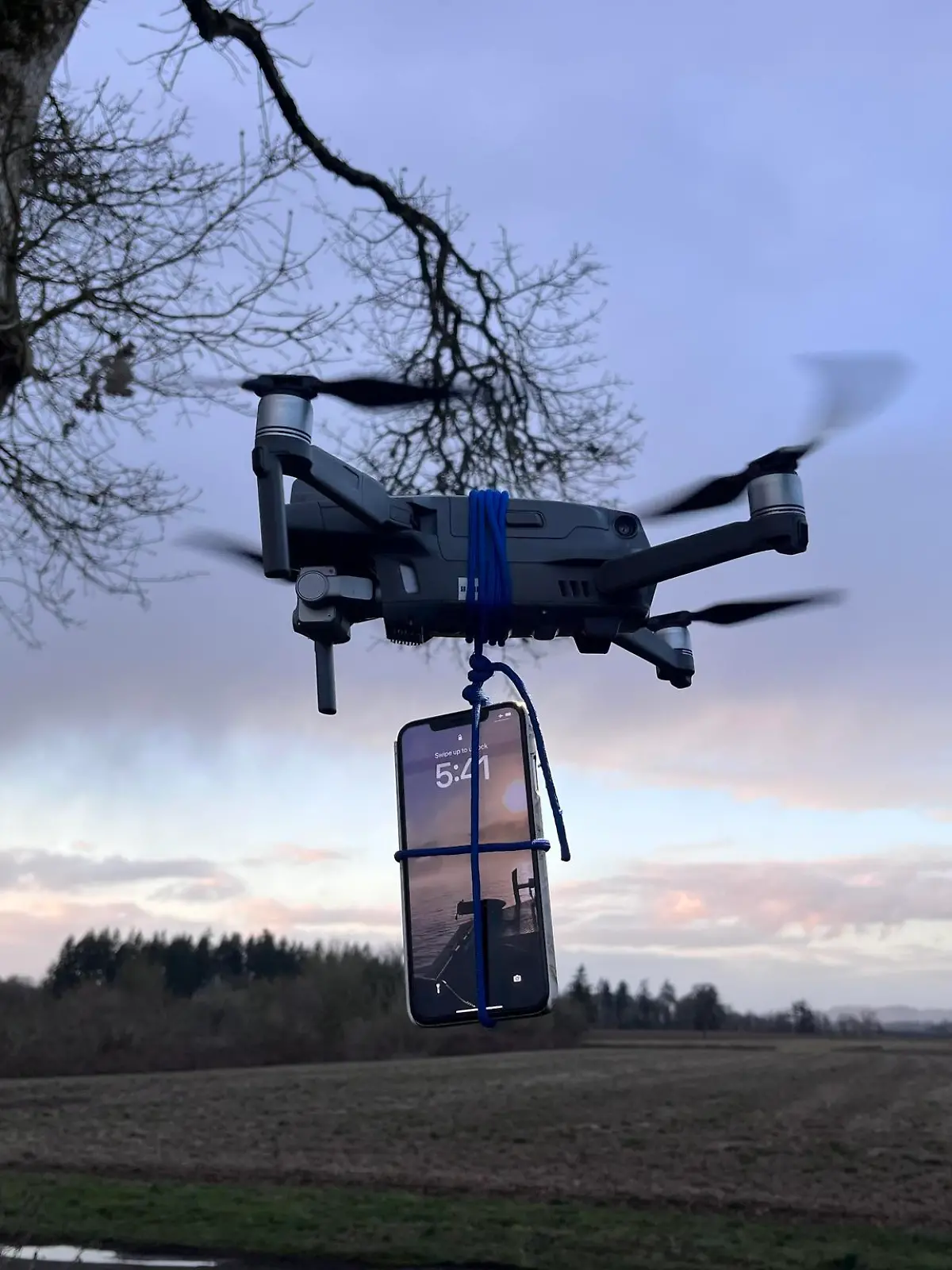 Oregon: Mann ruft mit Handy an Drohne um Hilfe
