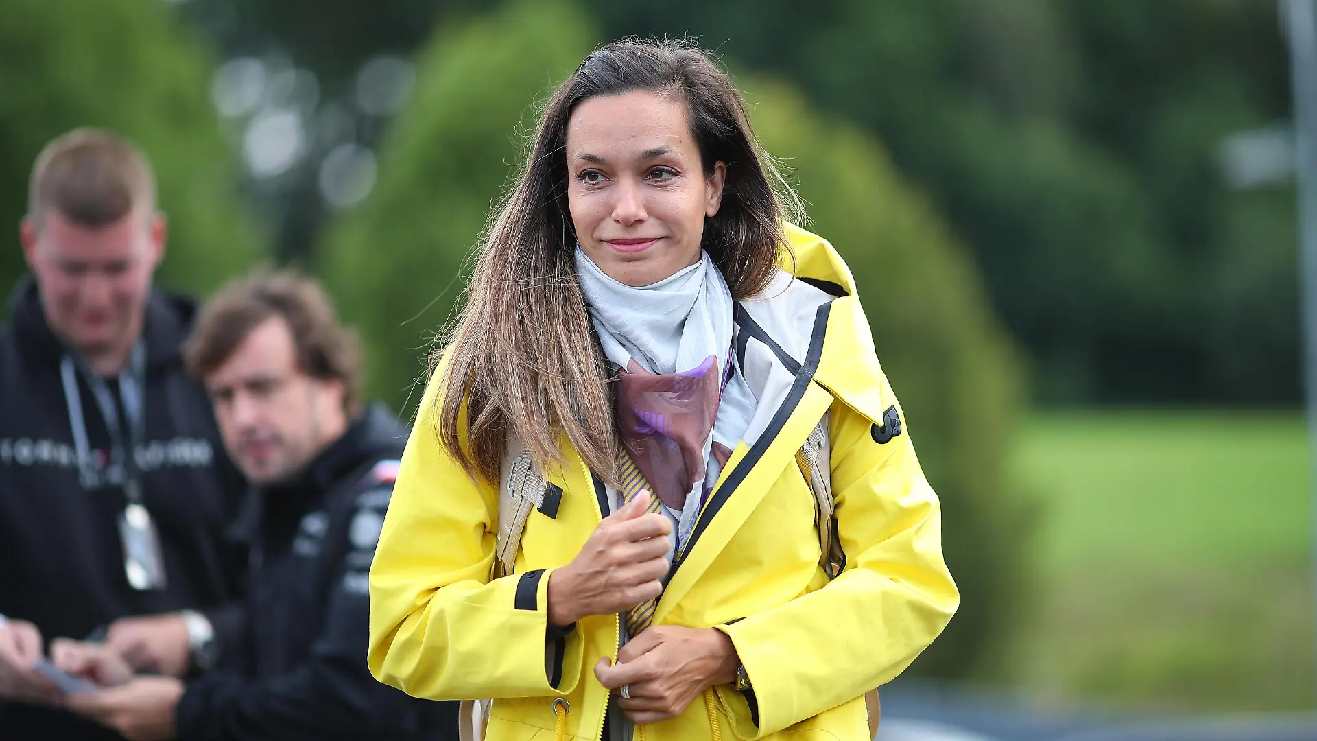 Andrea Schlager journalist at Servus TV and girlfriend of Fernando Alonso during the Austrian GP, 6-10 July 2022 at Red Bull Ring track, Formula 1 World championship 2022.