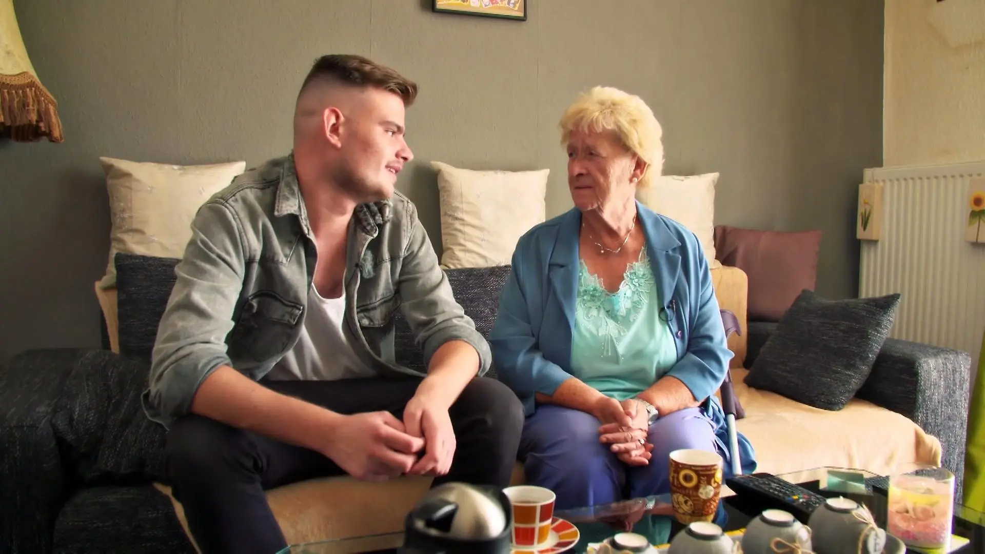Patricks Oma ist sein allergrößter Fan Ein Herz und eine Seele