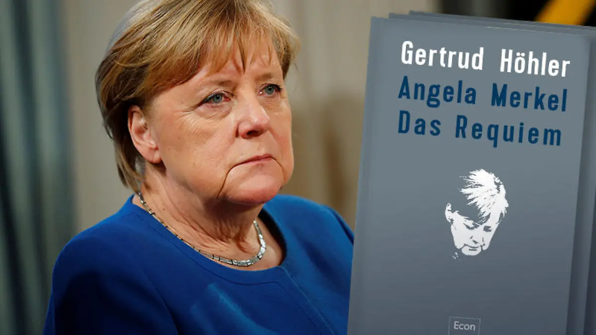 Buch über Merkel