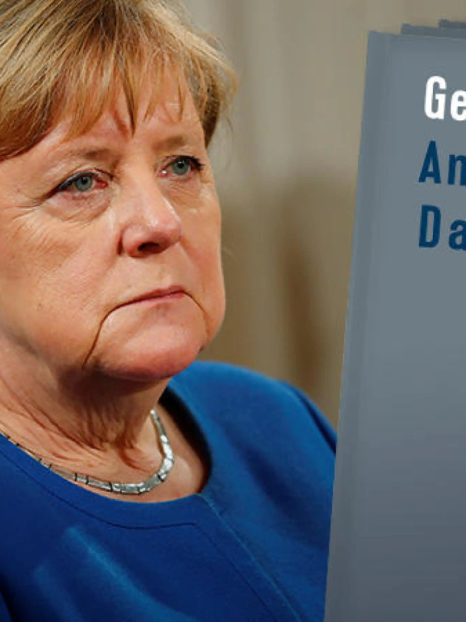 Buch über Merkel