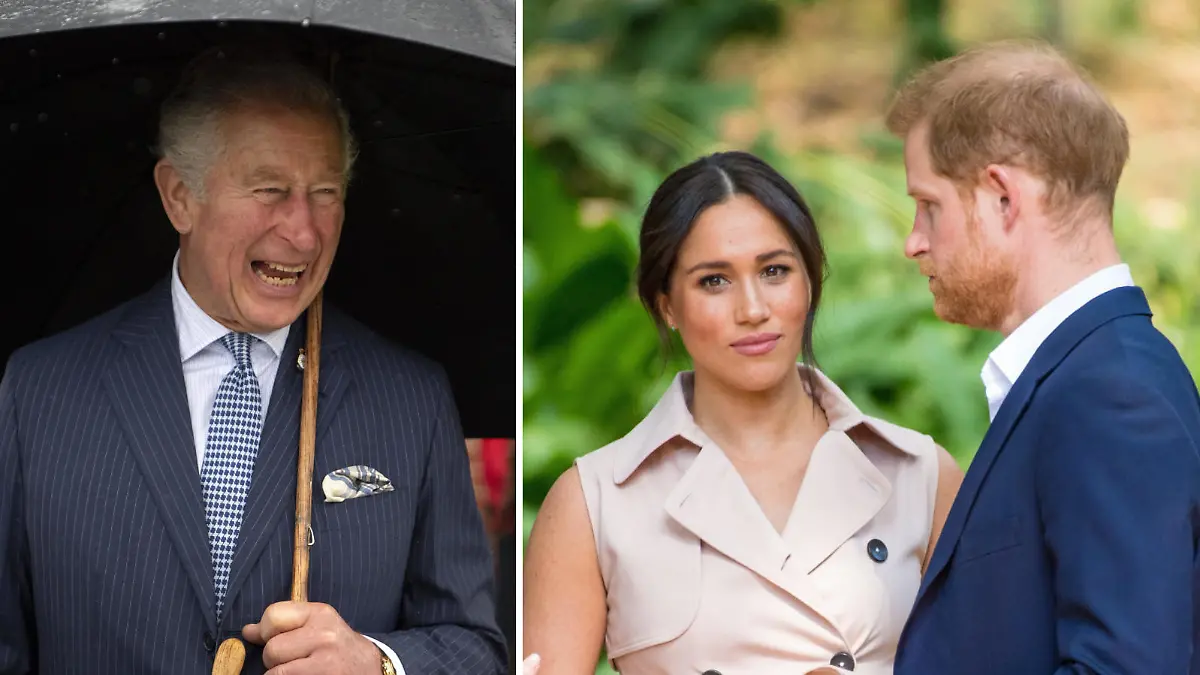 Prinz Charles, Herzogin Meghan und Prinz Harry