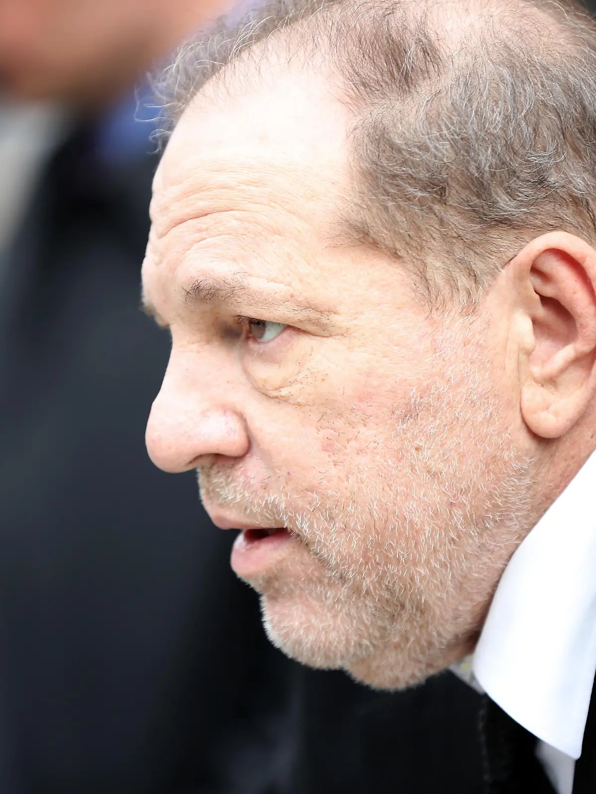 10 Januar 2020: Harvey Weinstein verlässt nach einer Anhörung das Gericht in New York.