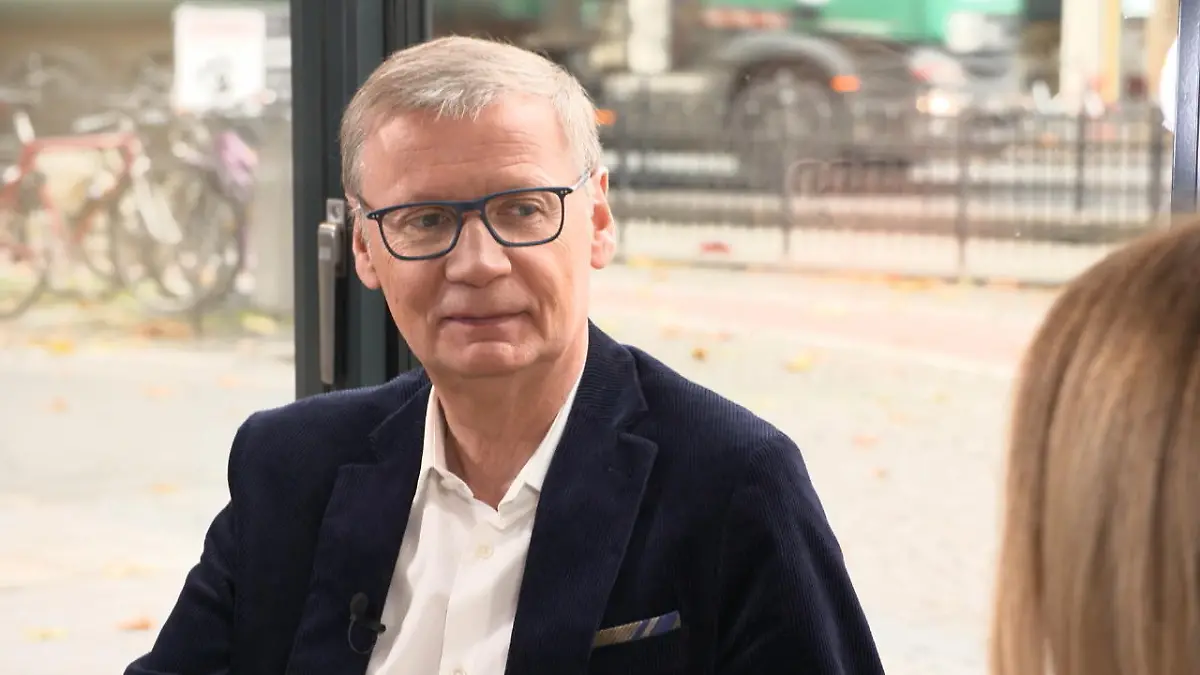 Vor einer Sendung hat er immer noch Muffensausen Frauke Ludowig trifft Günther Jauch