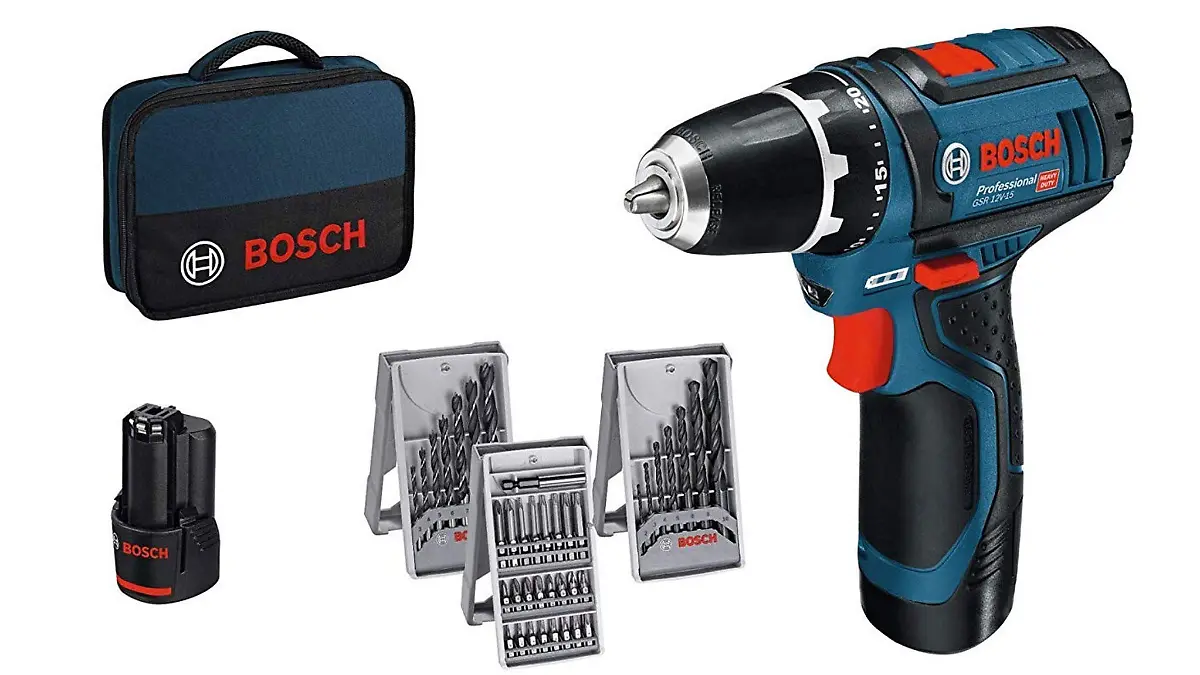 Akku-Bohrschrauber-Set