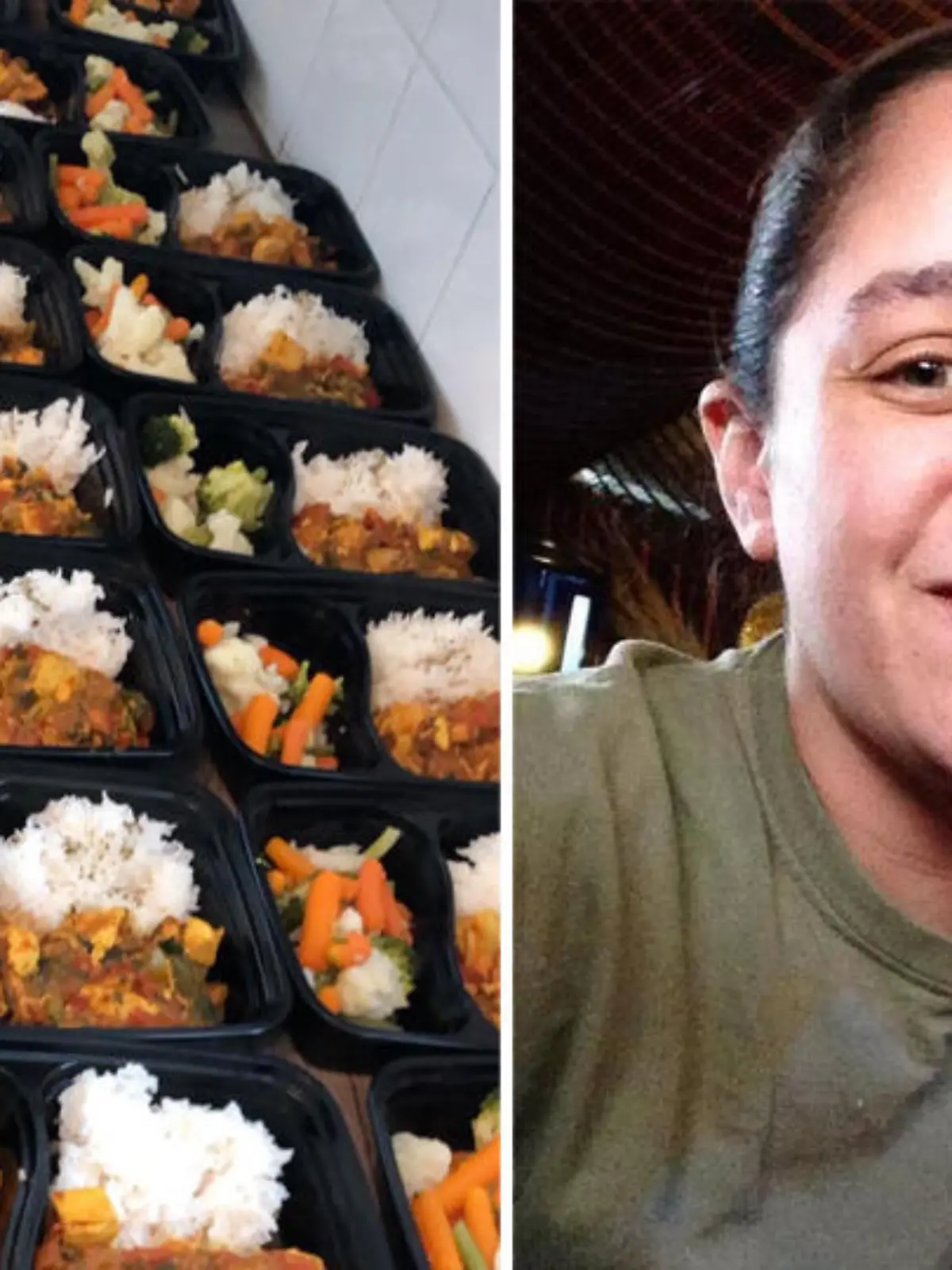 Jenn Carnaby aus Manchester spart über 100 Euro im Monat durch Meal Prepping.