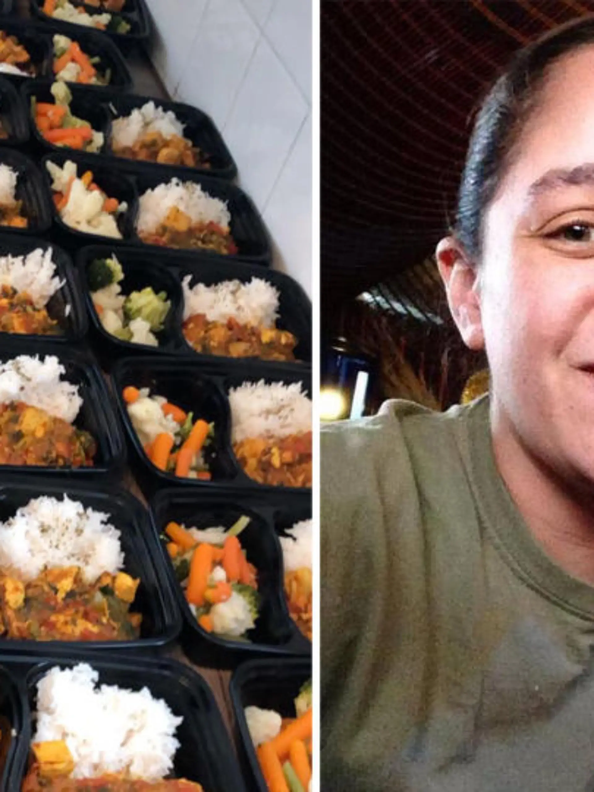 Jenn Carnaby aus Manchester spart über 100 Euro im Monat durch Meal Prepping.