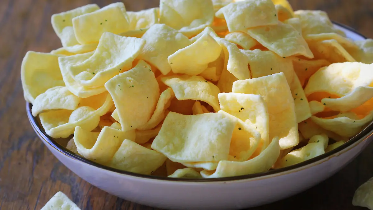 chips;linsenchips;Bildverwendung nur mit Urhebervermerk: Virginija Vaidakaviciene /Shotshop/picture alliance. Keine Exlusivverkäufe möglich.