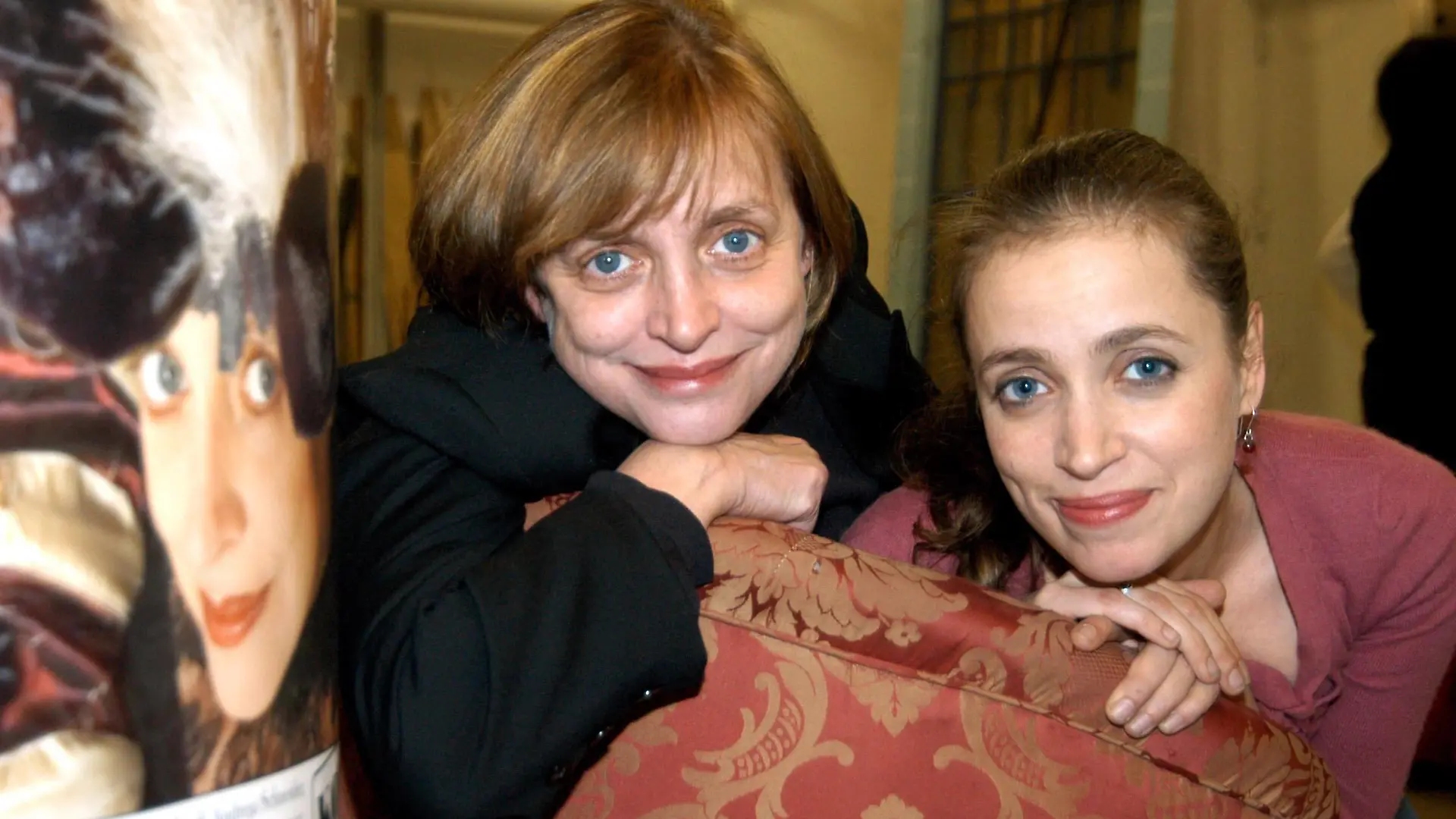  Schauspielerinnen Katharina Thalbach li. und Tochter Anna beide GER anlässlich eines Pressetermins in Berlin