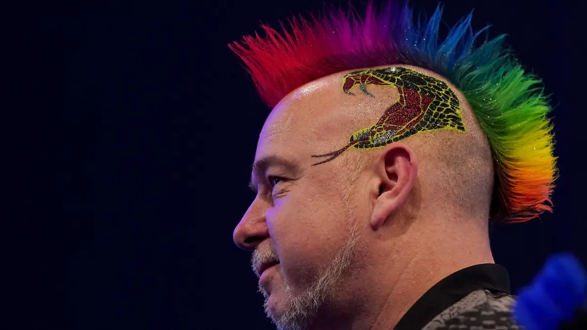 Peter Wright Frisuren 3