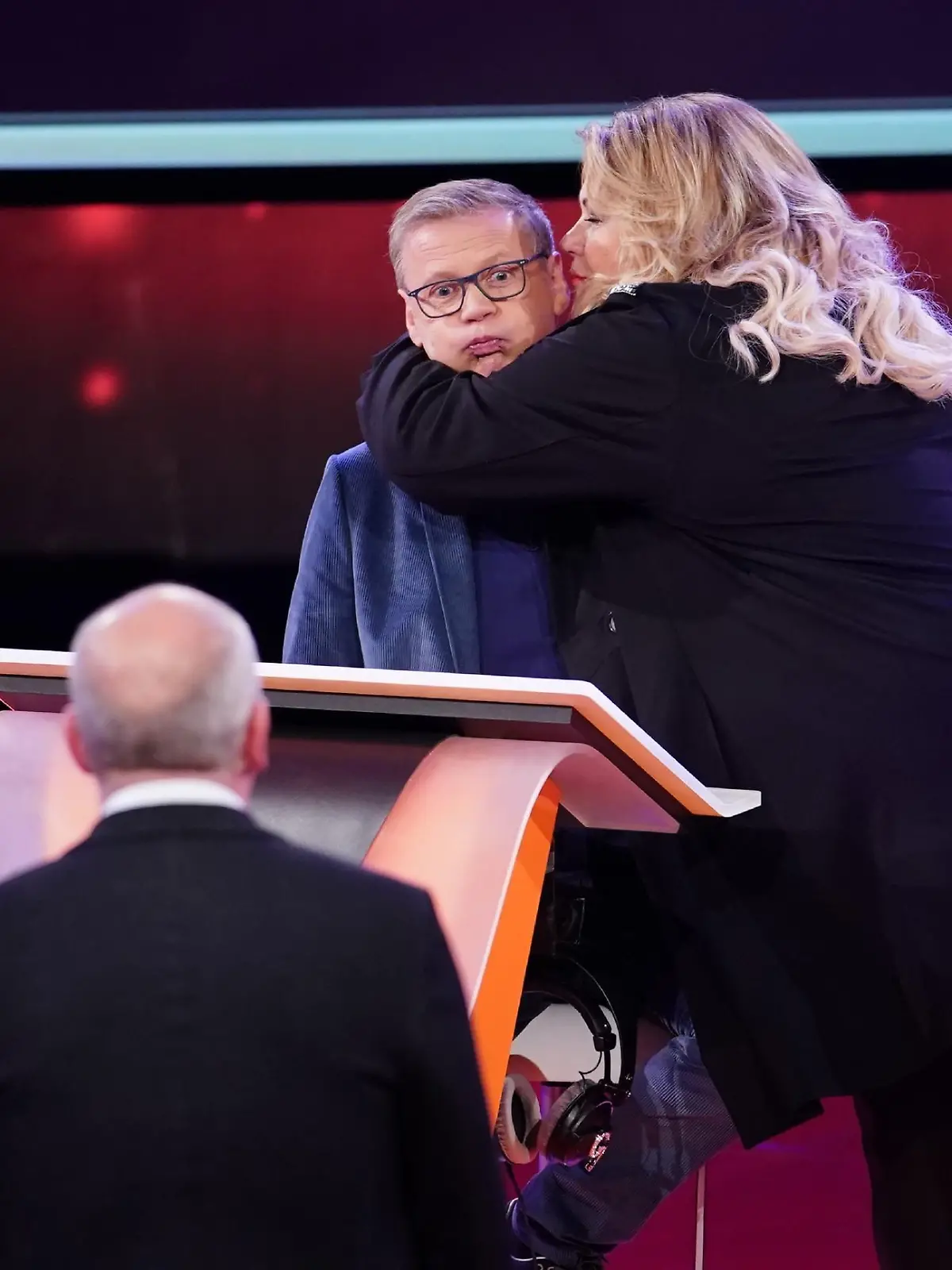 Günther Jauch (l.) und Ilka Bessin.