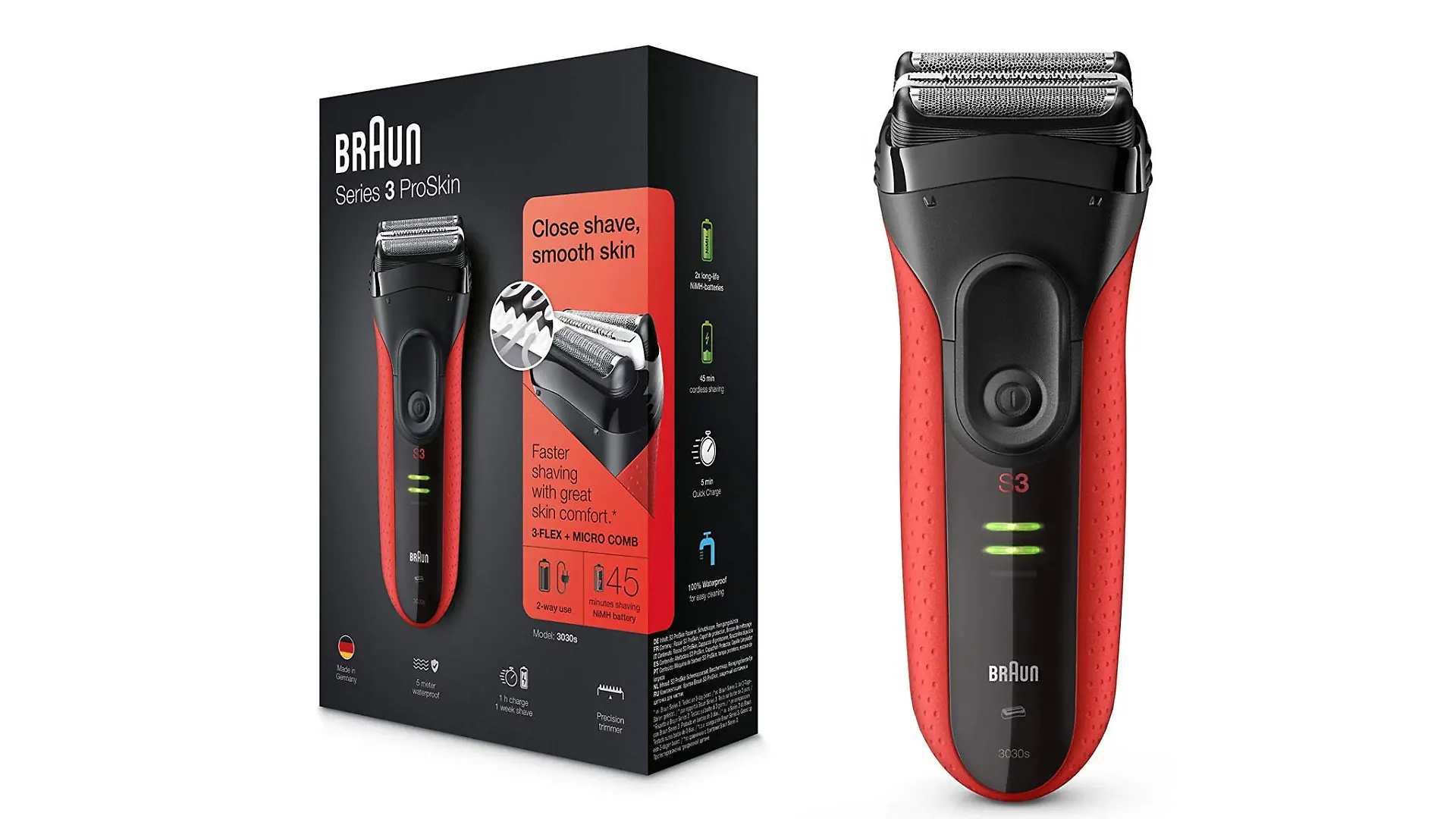 Braun Series 3 ProSkin 3030s