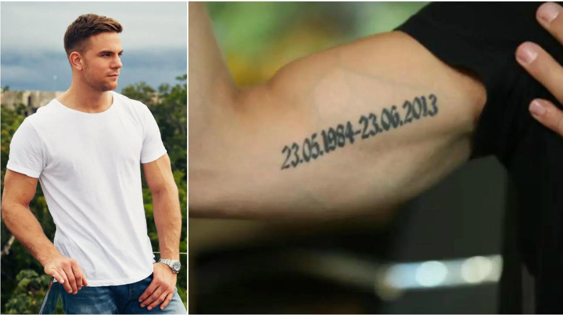 Bachelor Sebastian Preuss und das Tattoo für seinen verstorbenen Bruder