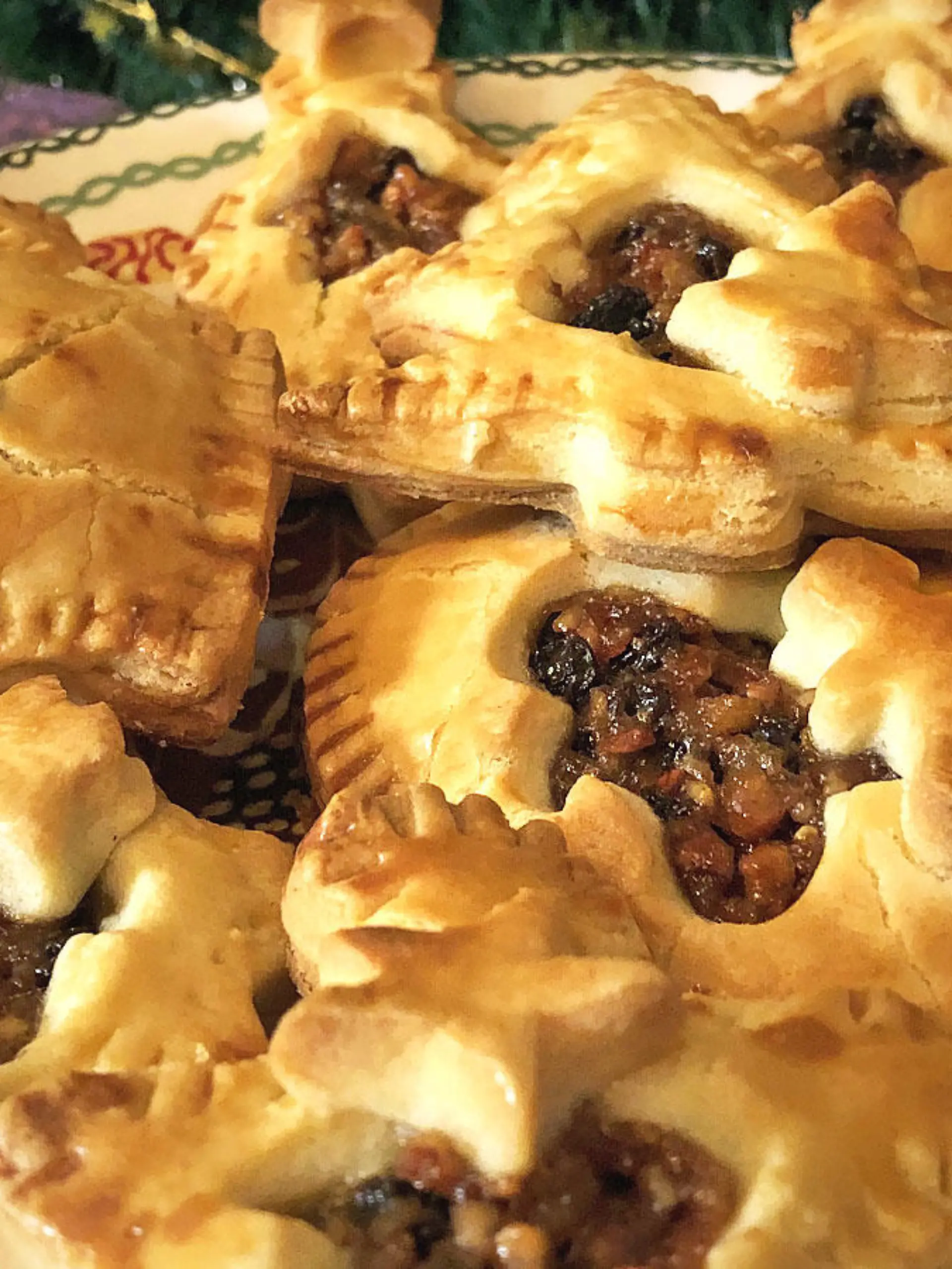 Weihnachtsplätzchen in Pie-Form
