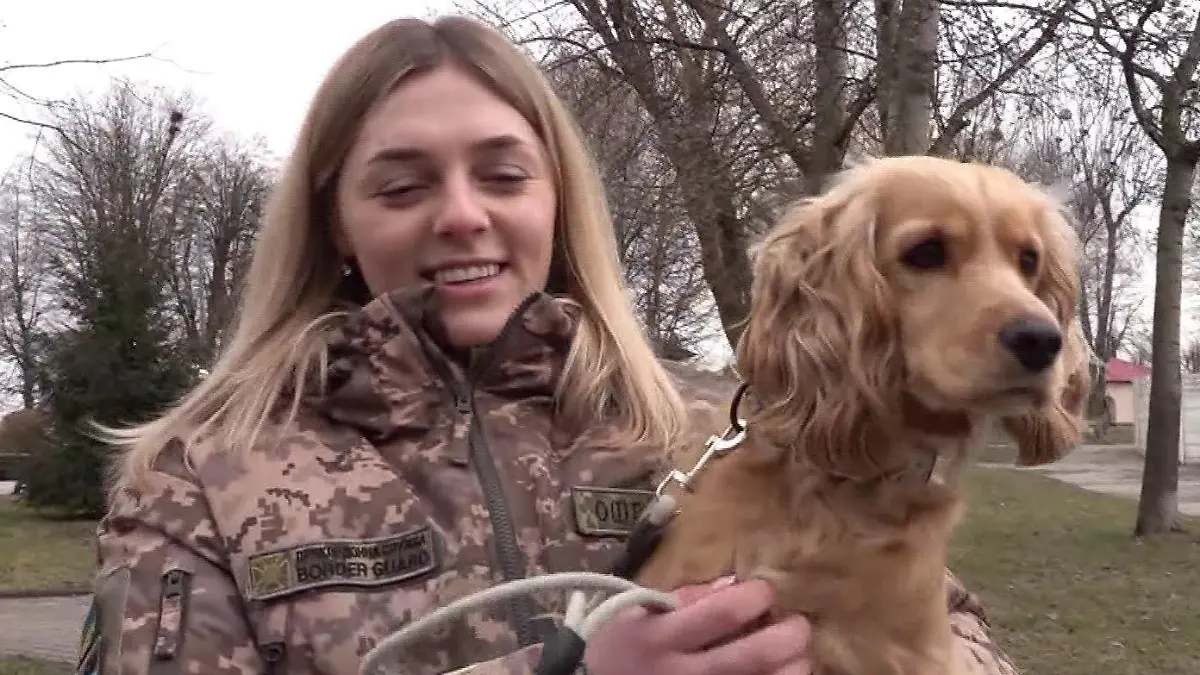 Ihr kleiner Hund bringt Alina Ablenkung und Hoffnung, dass am Ende alles wieder gut wird.