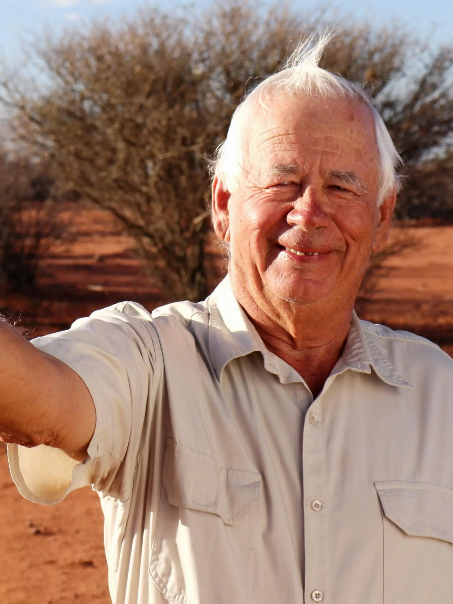 Sigi (71) aus Namibia+++ Die Verwendung des sendungsbezogenen Materials ist nur mit dem Hinweis und Verlinkung auf TVNOW gestattet. +++