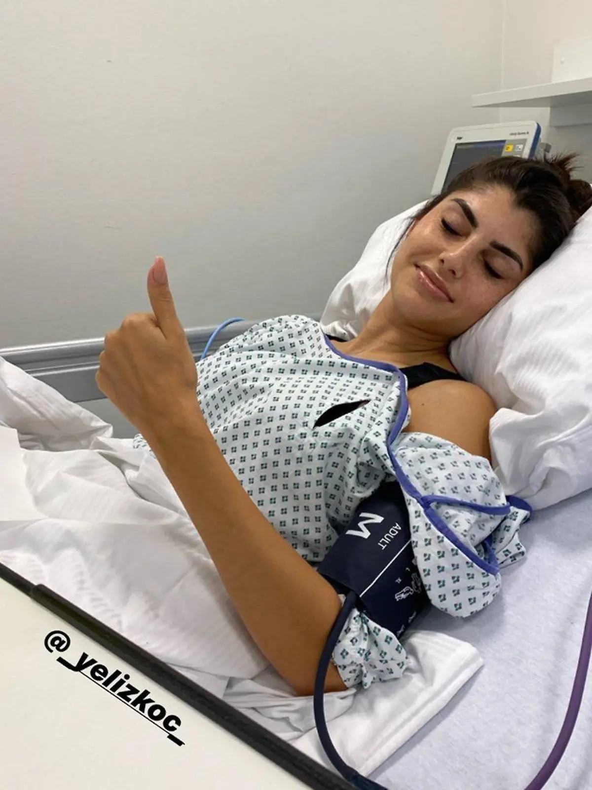 Yeliz Koc hatte ein Brust OP