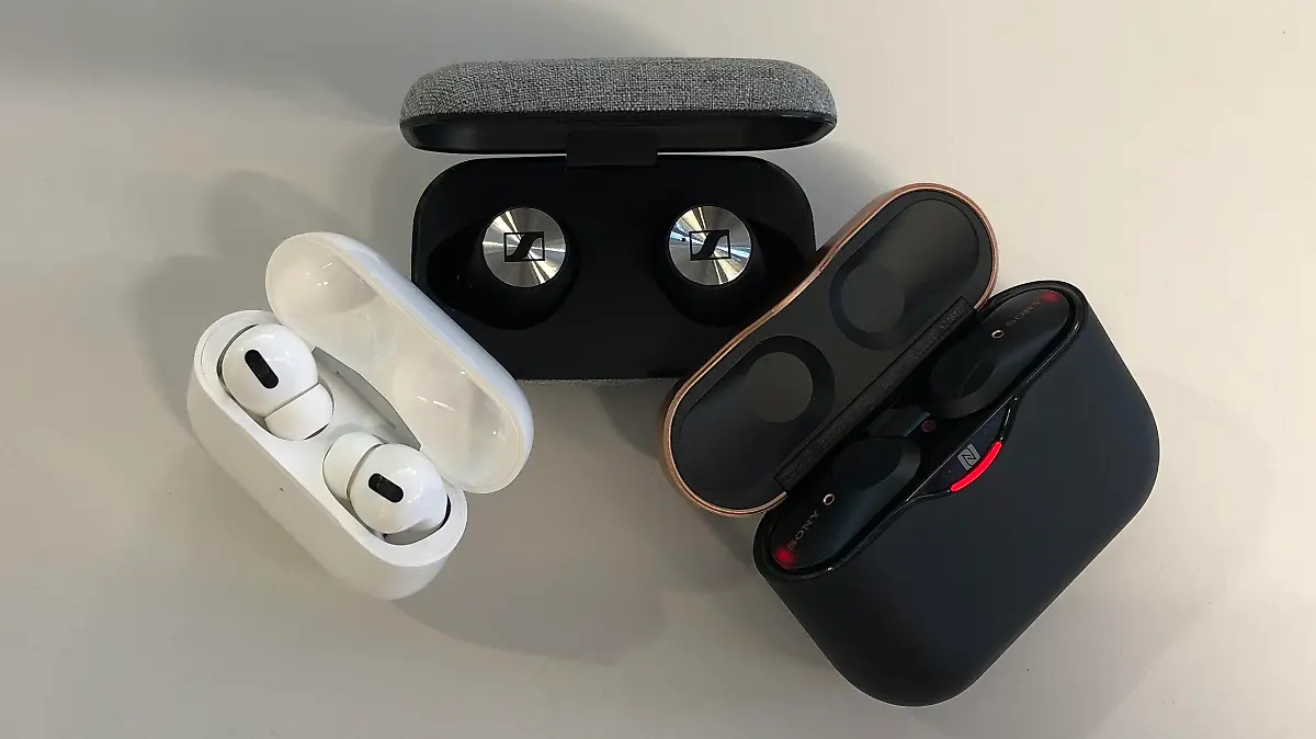 Kabellose In-Ear-Kopfhörer mit Cases