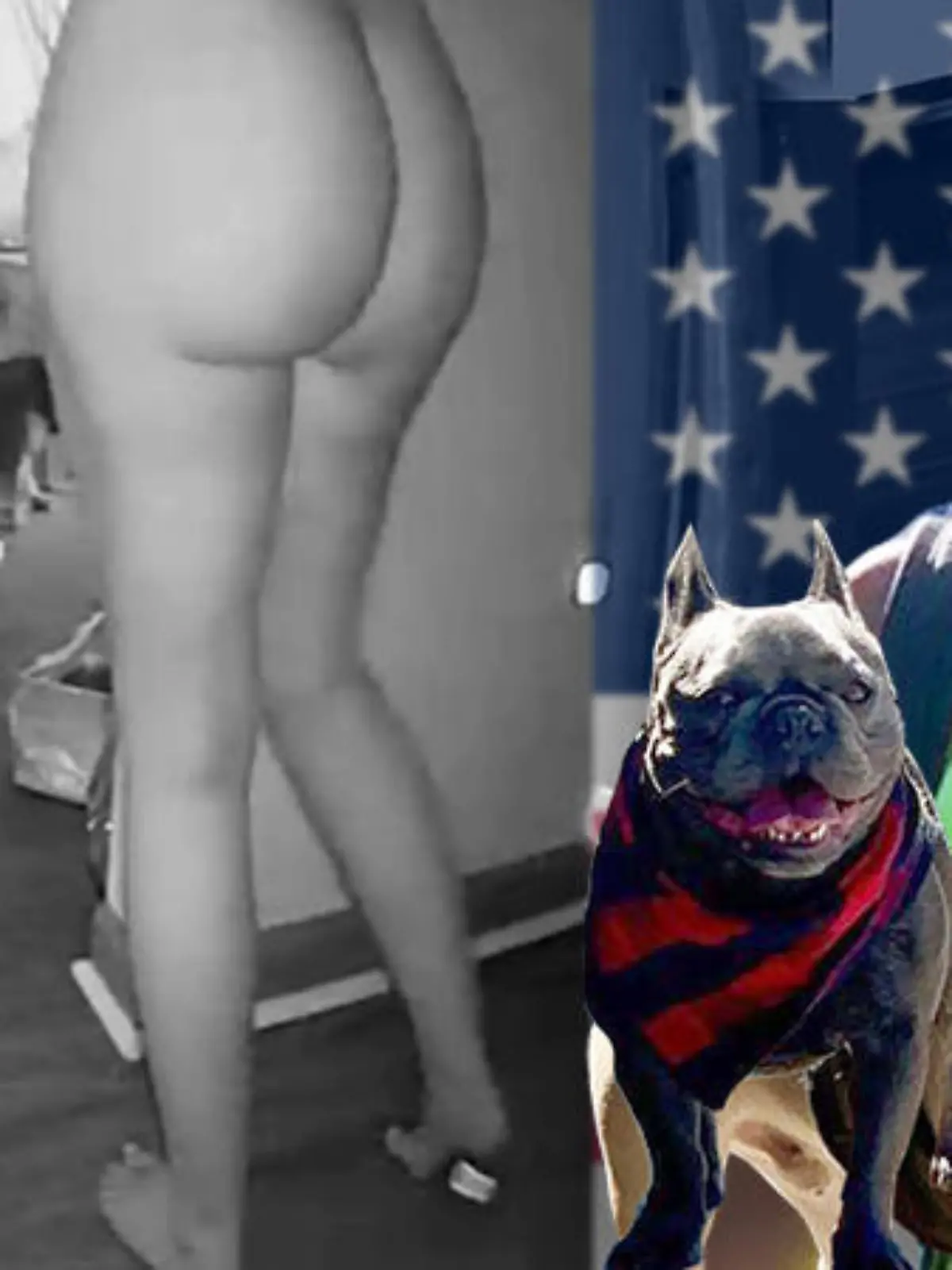 nacktes Model