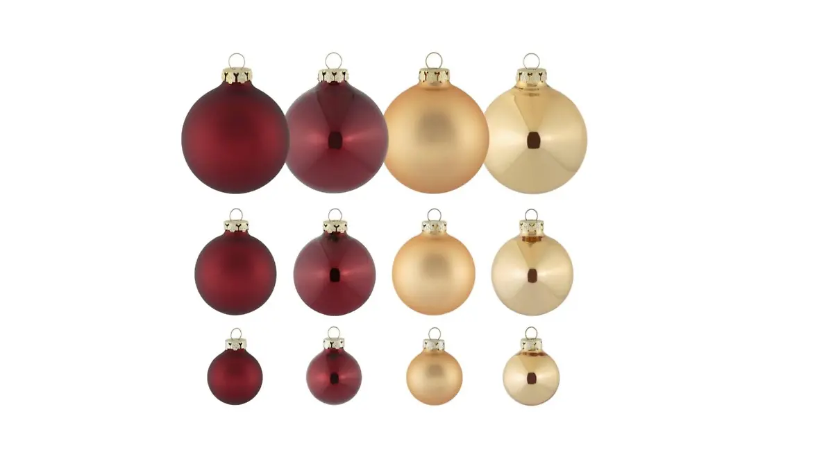 Thüringer-Glasdesign-Weihnachtsbaumkugel im Angebot bei Otto.