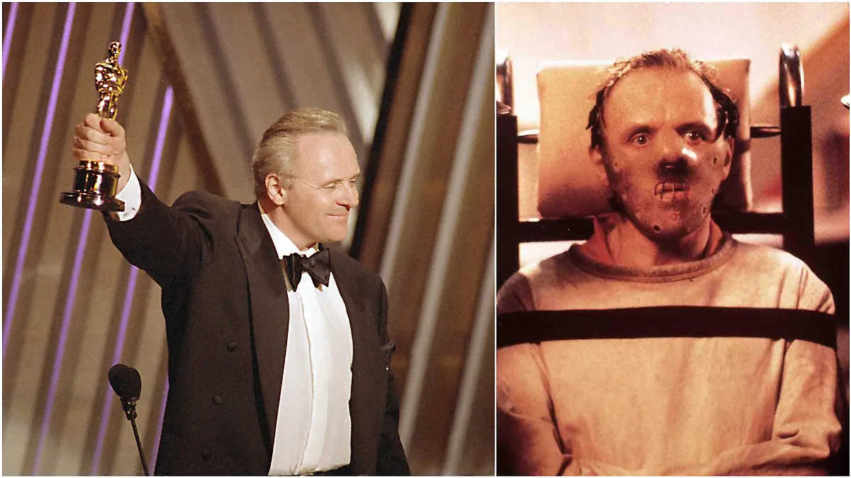Anthony Hopkins gewinnt mit 55 Jahren seinen Ersten Oscar für "Das Schweigen der Lämmer"