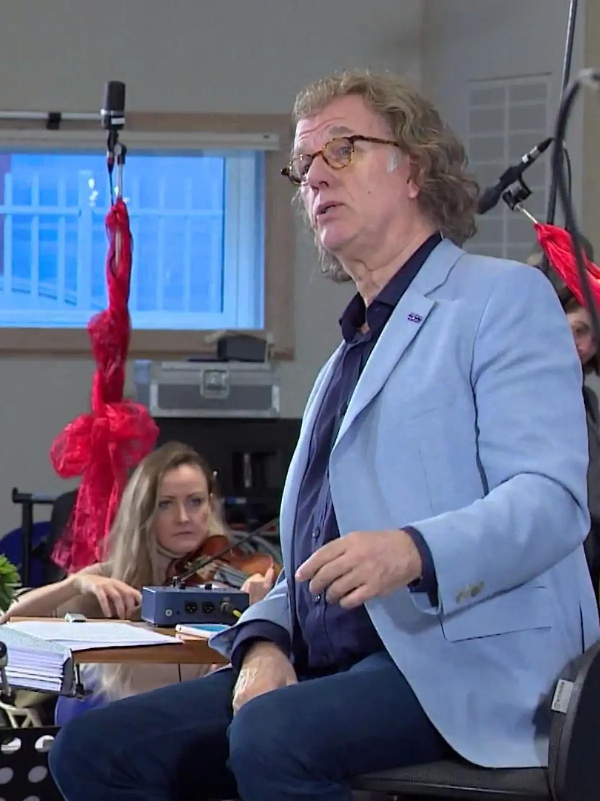 Bild zu: "André Rieu bereitet seine Tour vor"