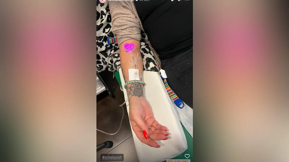 Daniela Katzenberger hofft, dass ihre Mama Iris Klein schon bald wieder fit ist. Quelle: instagram/danielakatzenberger