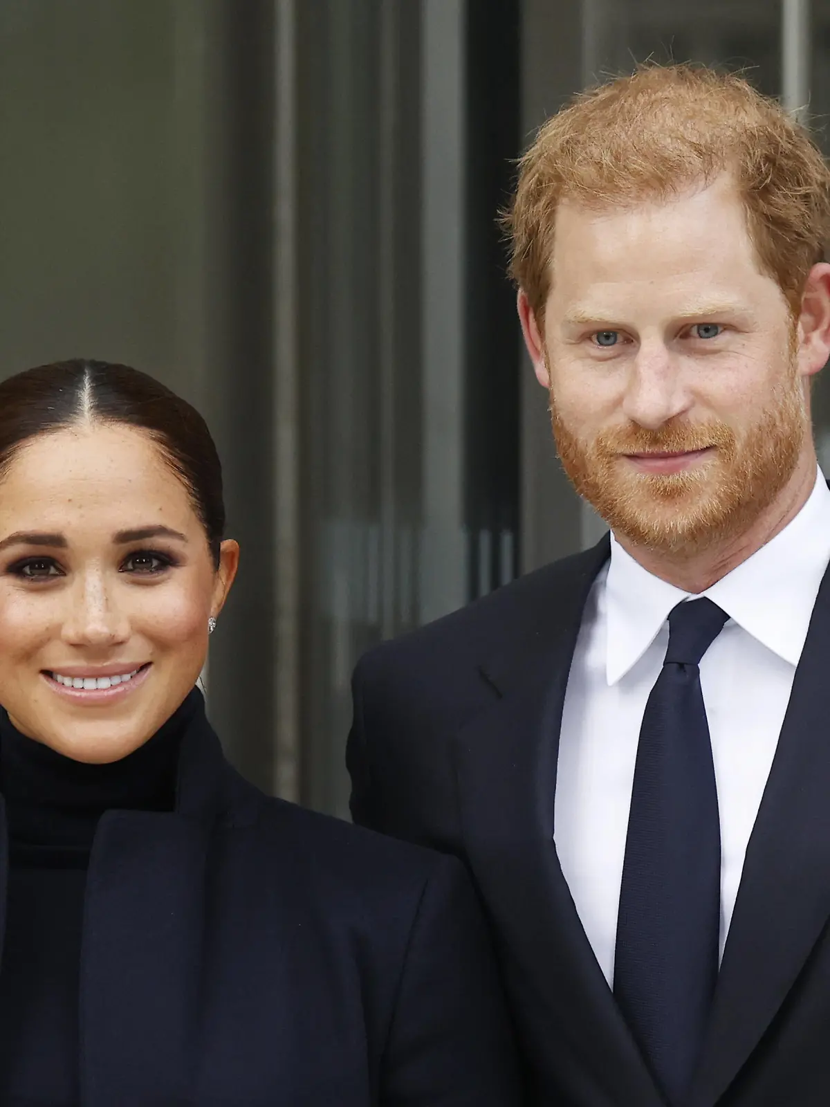  Prince Harry and Meghan, The Duke and Duchess of Sussex, exit One World Trade Center in New York City on Thursday, September 23, 2021. PUBLICATIONxINxGERxSUIxAUTxHUNxONLY NYX20210923116 JOHNxANGELILLO