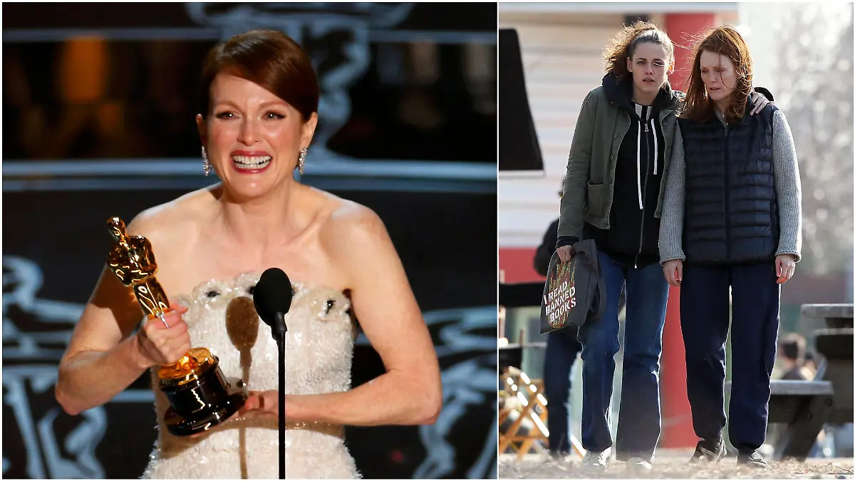 Julianne Moore gewinnt ihren Oscar und gemeinsam mit Kristen Steward im Film "Still Alice"
