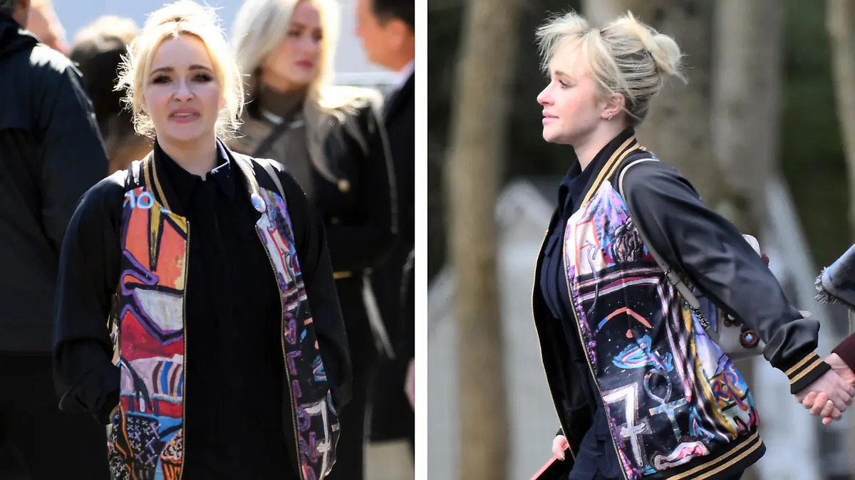 Hayden Panettiere trägt bei der Trauerfeier ihres Bruders eine Jacke, die Jansen selbst kreiert hat.