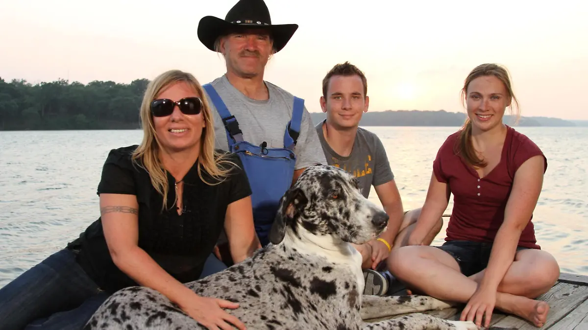 Auch in diesem Sommer wird es nicht langweilig bei den Reimanns (v.li.) Manuela, Konny und ihren Kindern Jason und Janina, denn Deutschlands beliebteste Auswandererfamilie geht auf einen abenteuerlichen Road Trip quer durch die USA.