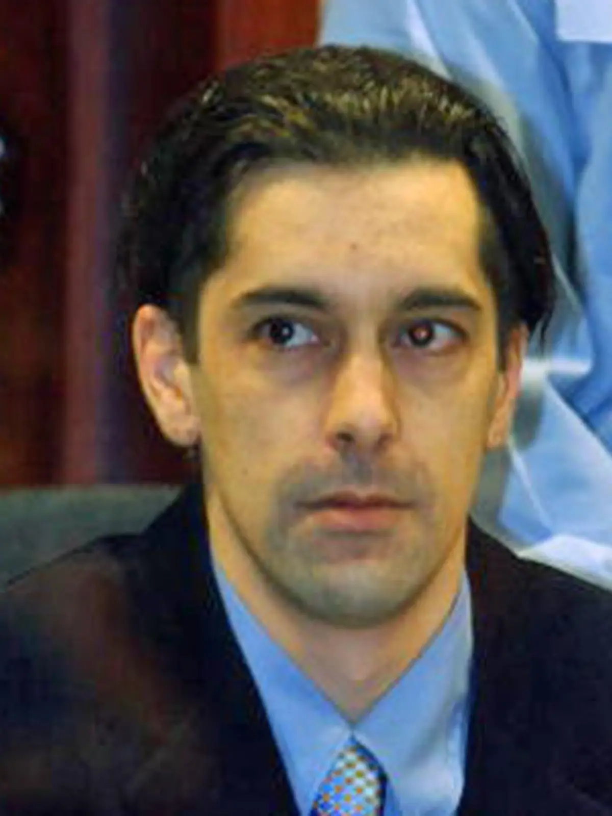 ARLON, BELGIUM: Defendant Michel Lelievre, described as the right-hand man of Belgian pedophile Marc Dutroux, sits 12 May 2004 in the dock in the courthouse of the southeastern town of Arlon.