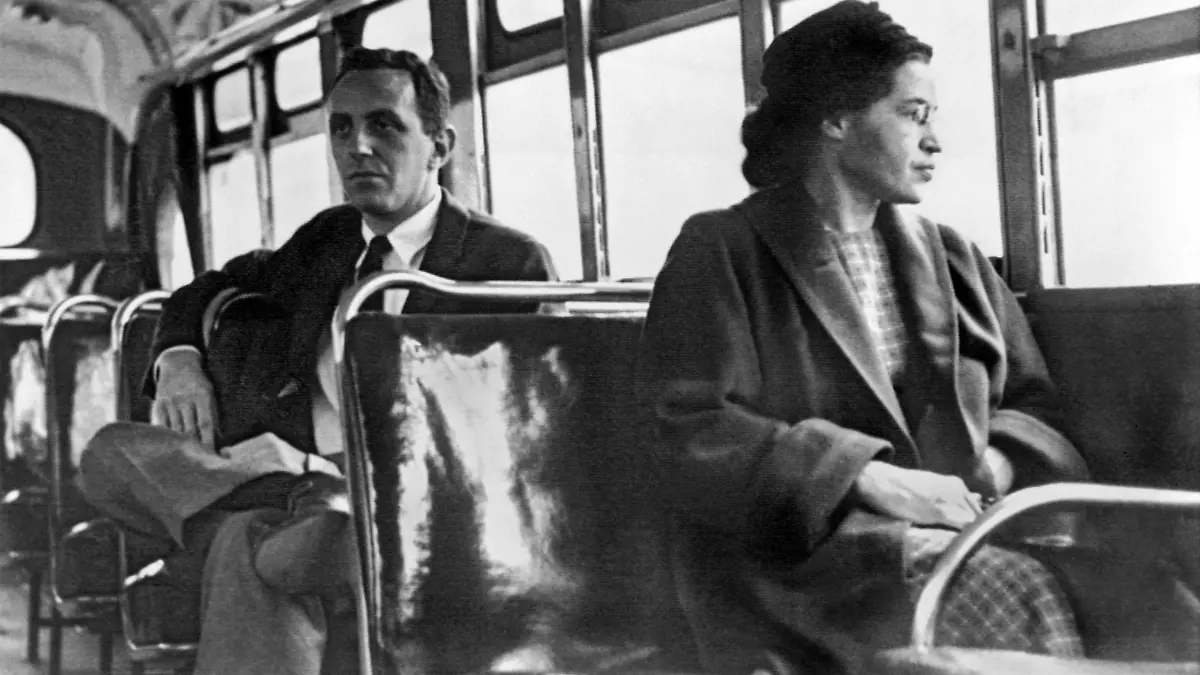Die Bürgerrechtsikone Rosa Parks