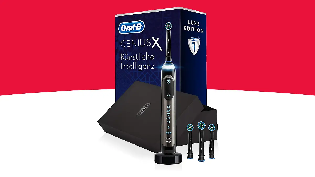 Elektrische Zahnbürste Genius X in der Luxe Edition von Oral-B